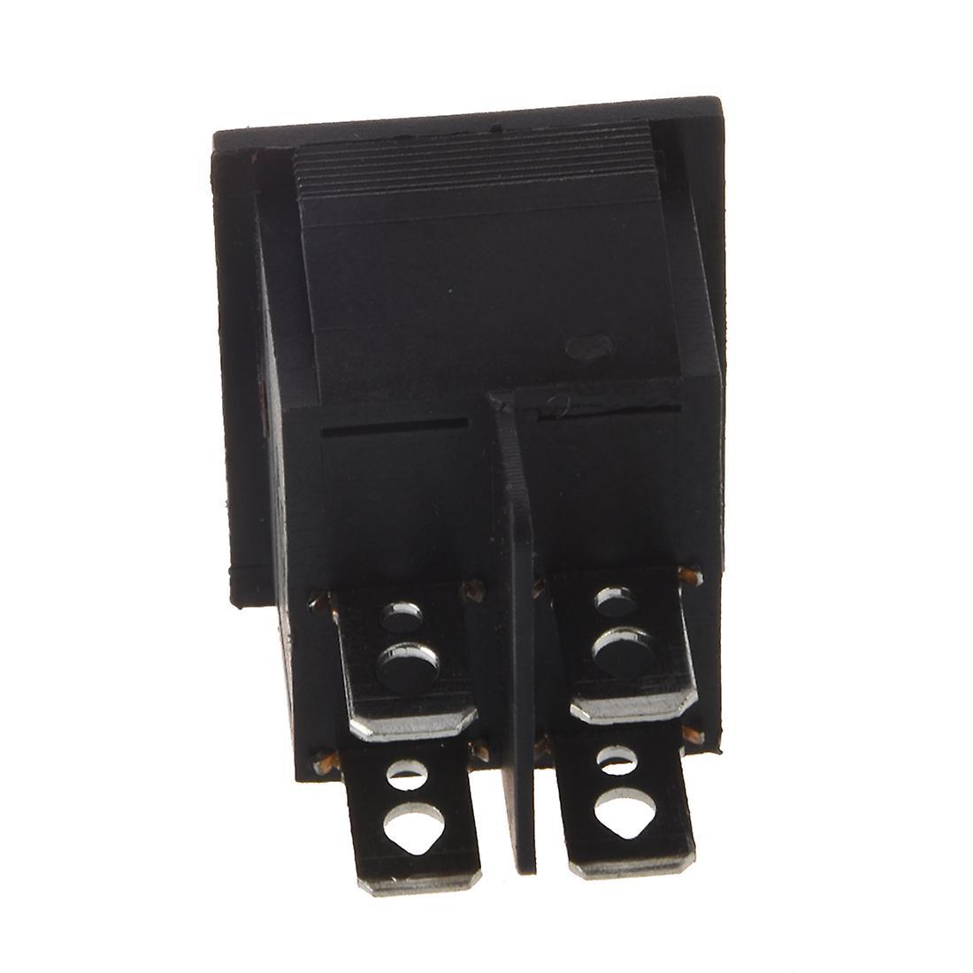 Ac 250v 16a 4 Pin On/off I/o 2 Position Dpst Snap In Boat Rocker Switch 28x21mm