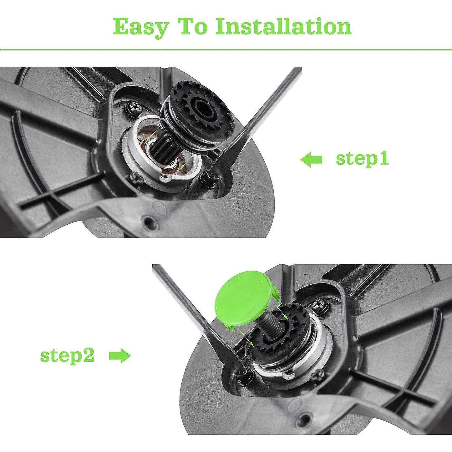 Weed Eater Trimmer Spool for Greenworks Models 2101602 and 2101602a