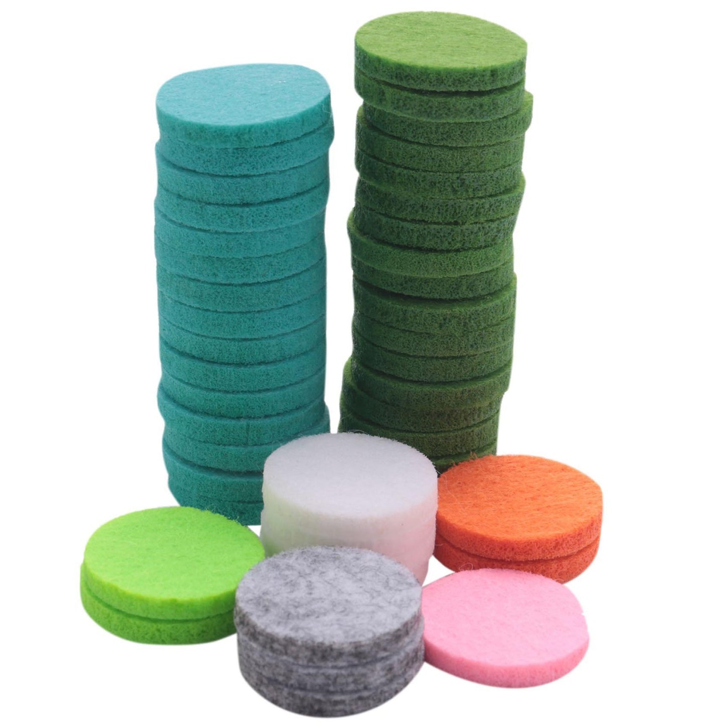 Felt Pads Diameter 22mm for Car Essential Oil Diffuser Locket 48 Pcs