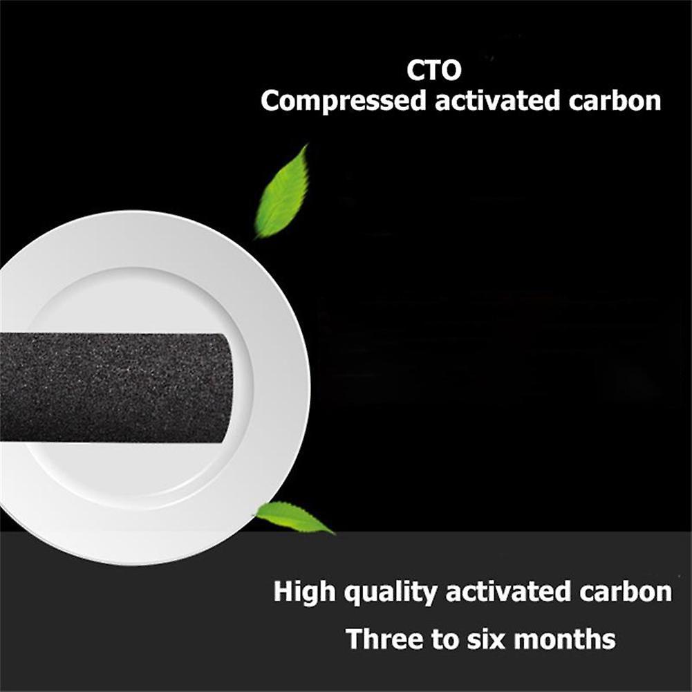 3pcs 10 Inch Cto Activated Carbon Water Filter,water Filter Cartridge