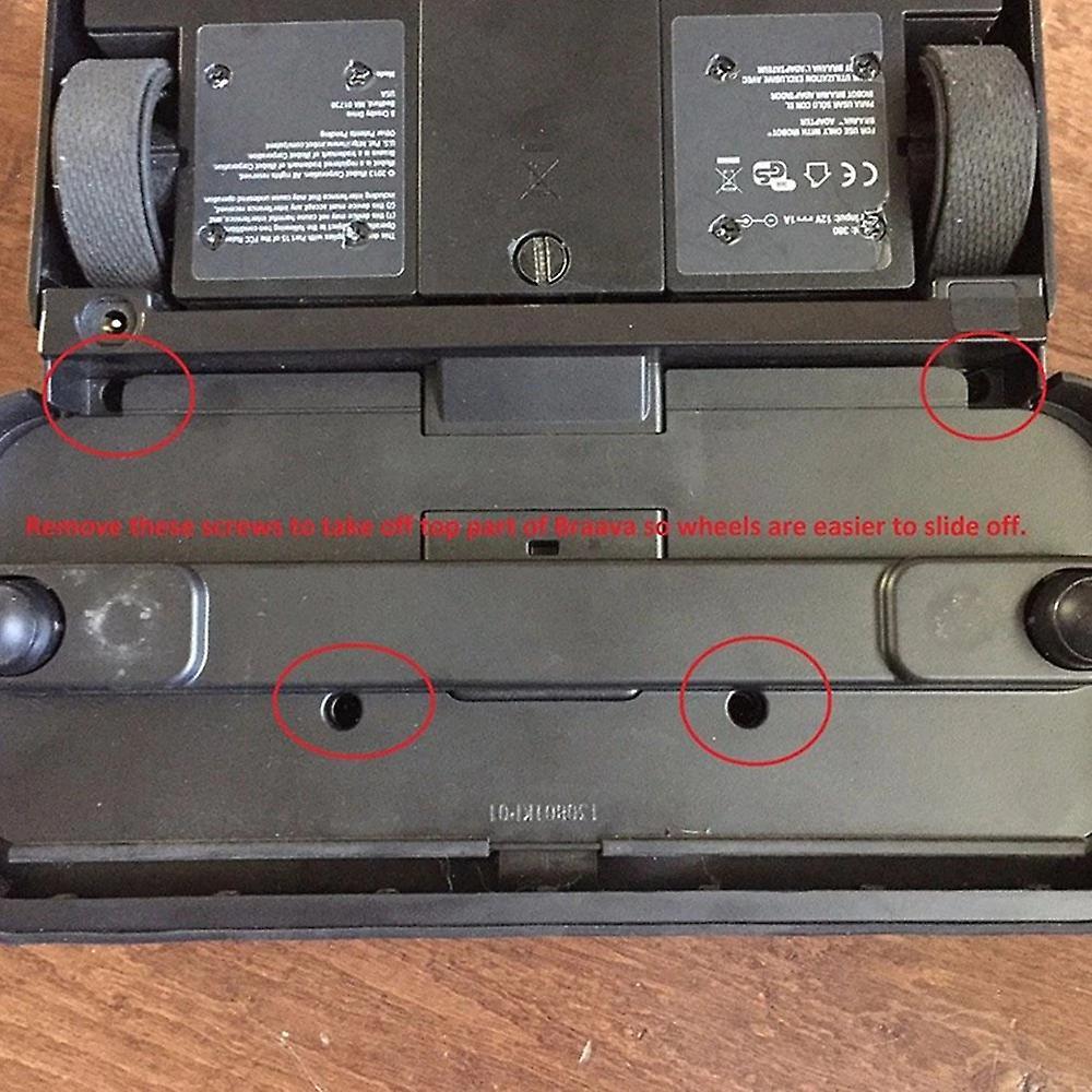General Wheels Mopping Robot for Irobot Braava 380/mint 5200 Wheels