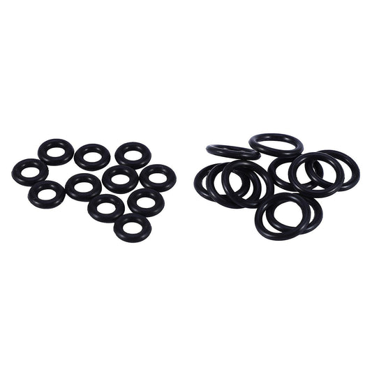 10 Pcs Black Rubber Oil Seal O Shaped Rings Seal Washers 8 X 4 X 2 Mm