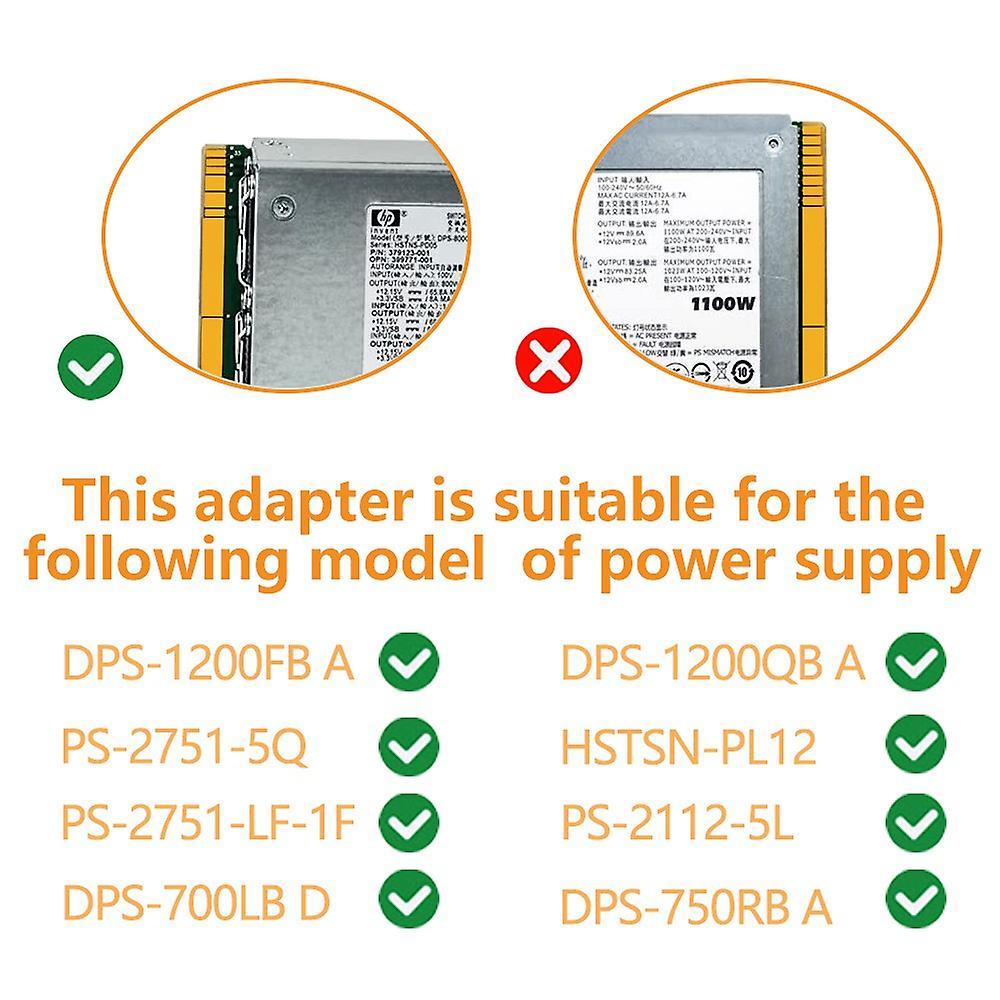 Server Power Conversion Board to 6pin Adapter Card 12v 17-port