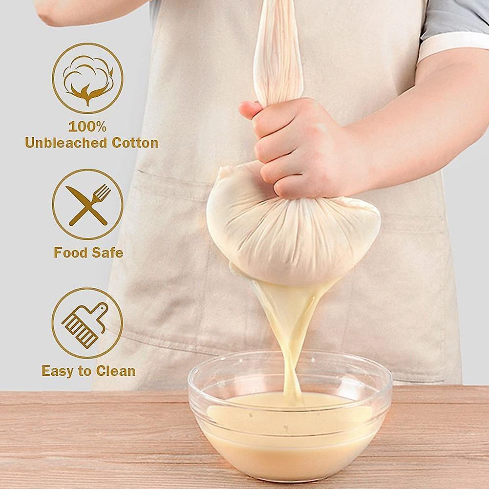 Unbleached Pure Cotton Muslin Clothes Soft Square Cheese Clothes
