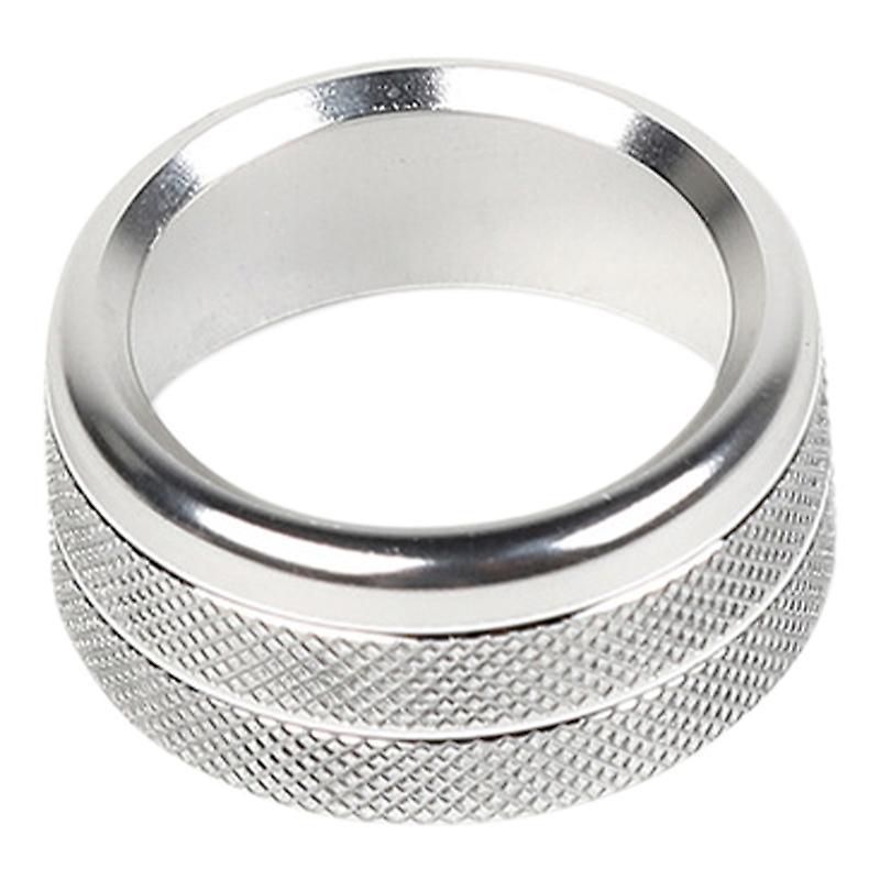 Car Switch Ring Cover Aluminium for Ford Mustang 2009-2013 Silver