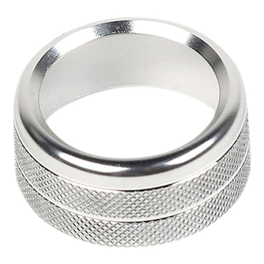 Car Switch Ring Cover Aluminium for Ford Mustang 2009-2013 Silver