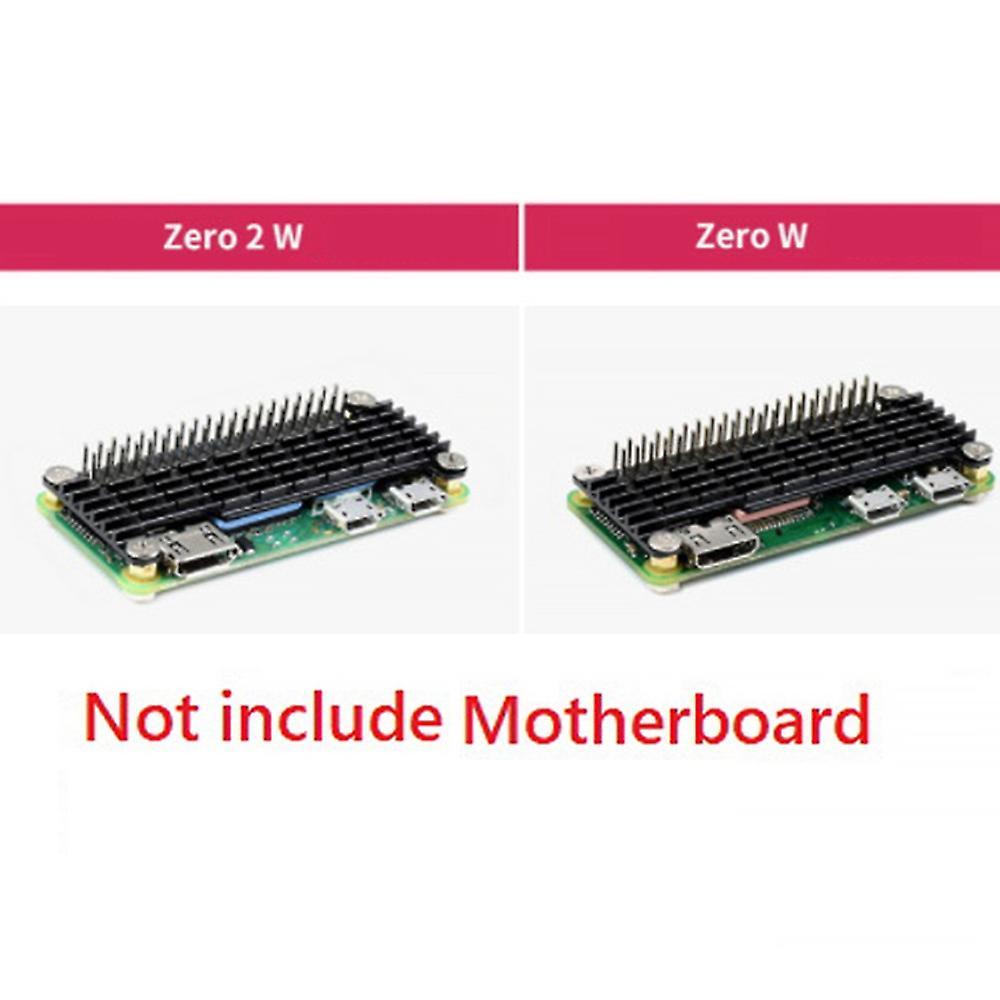 For Raspberry Pi Zero 2 W /zero Aluminum Heatsink Kit