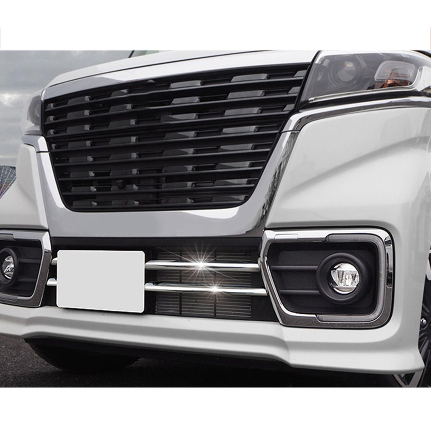 5x Car Chrome Front Grille Trim for Spacia Custom Car Accessories