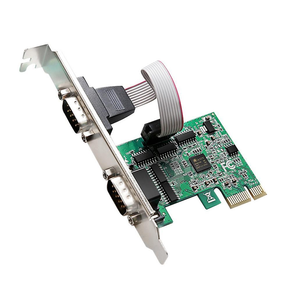 Pcie to Two Serial Ports Rs232 Interface Industrial Control Computer