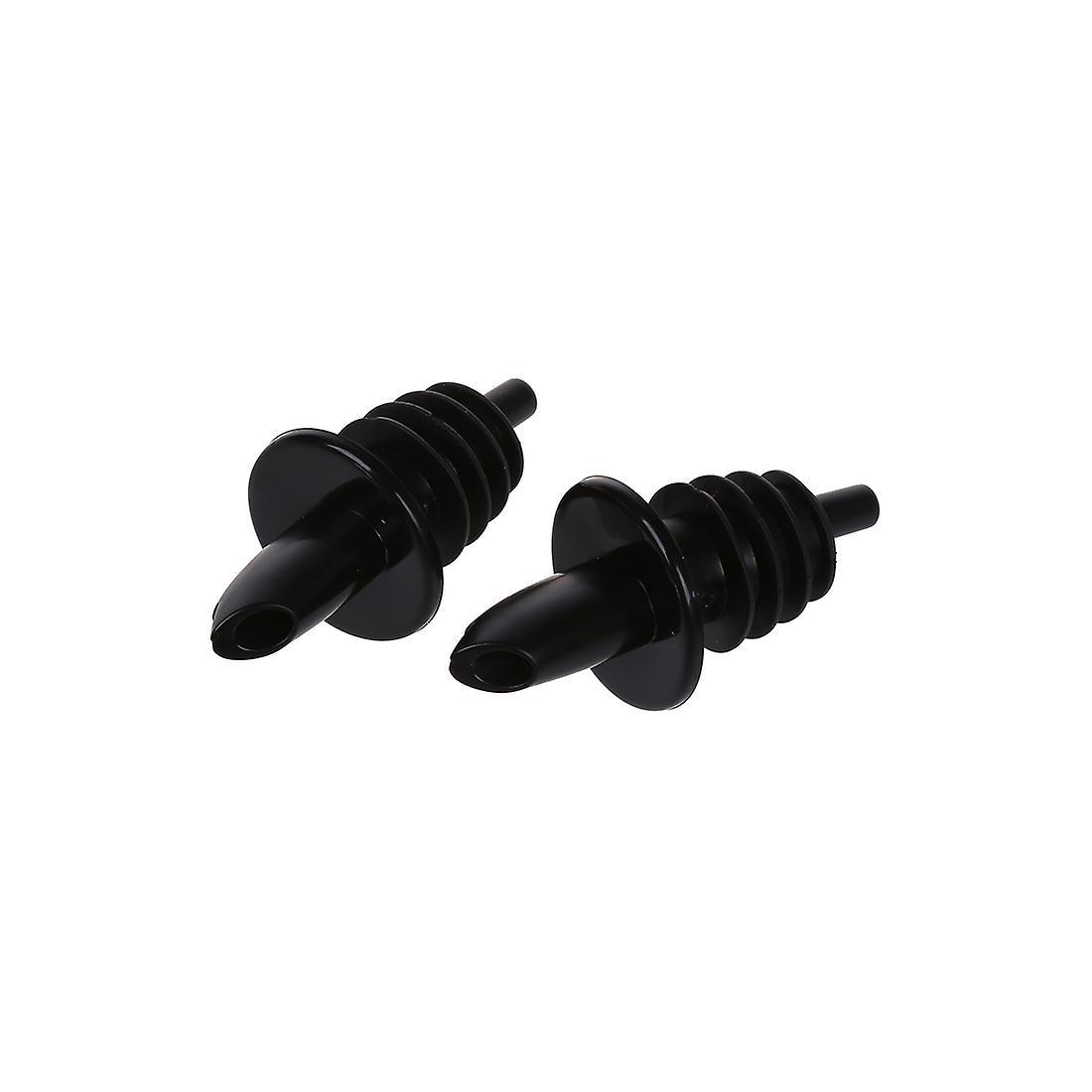 6pcs Plastic Free Flow Liquor Spirit Bottle Pourer Bar Wine Cocktail Drinks