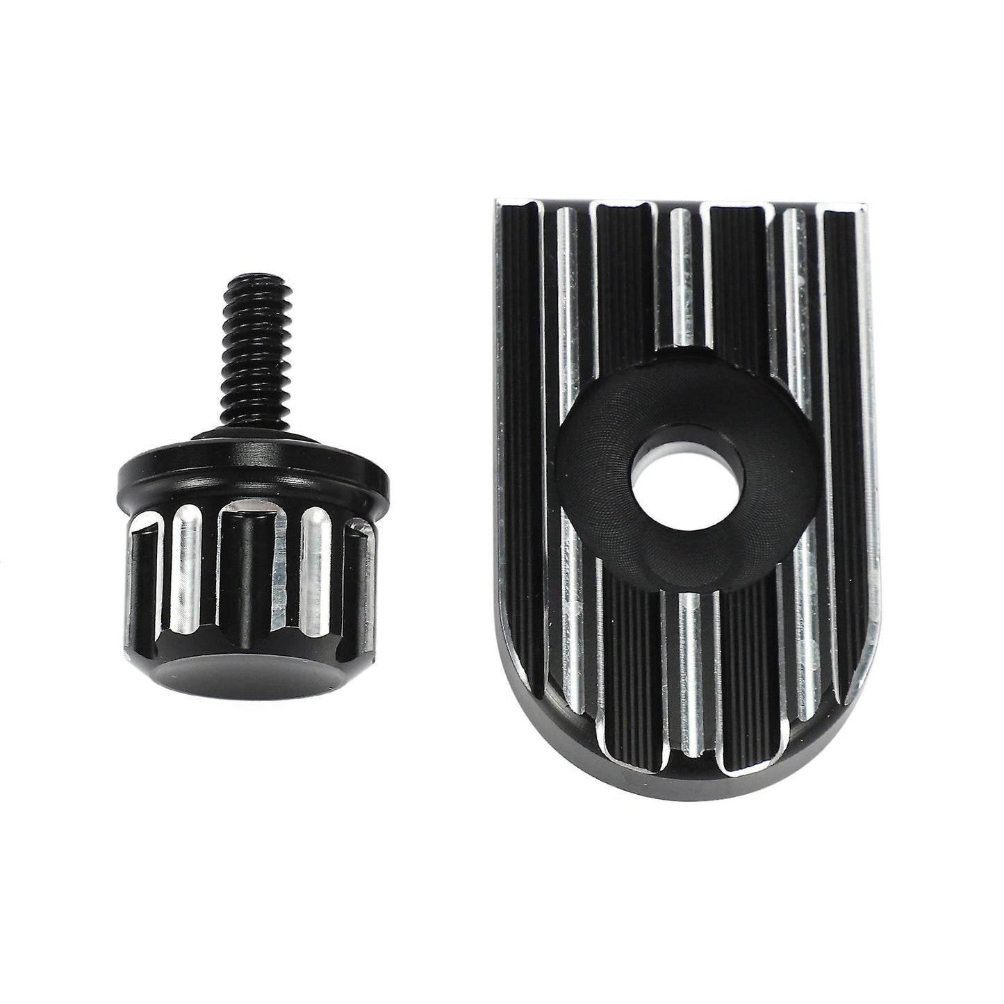 Seat Bolt Tab Screw Mount Knob Cover for Sportster Dyna