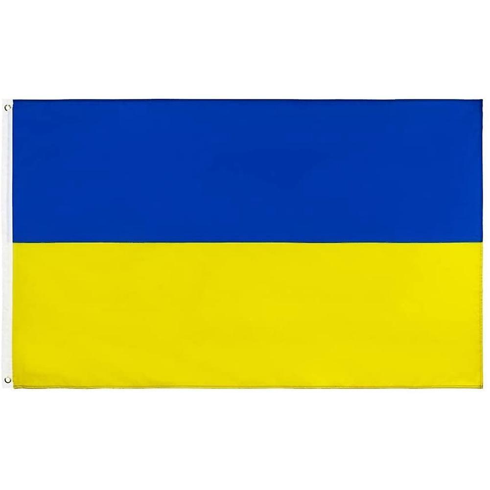 Ukraine National Polyester Flags Outdoor Indoor Decoration Flag 1pcs