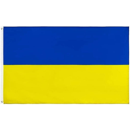 Ukraine National Polyester Flags Outdoor Indoor Decoration Flag 1pcs