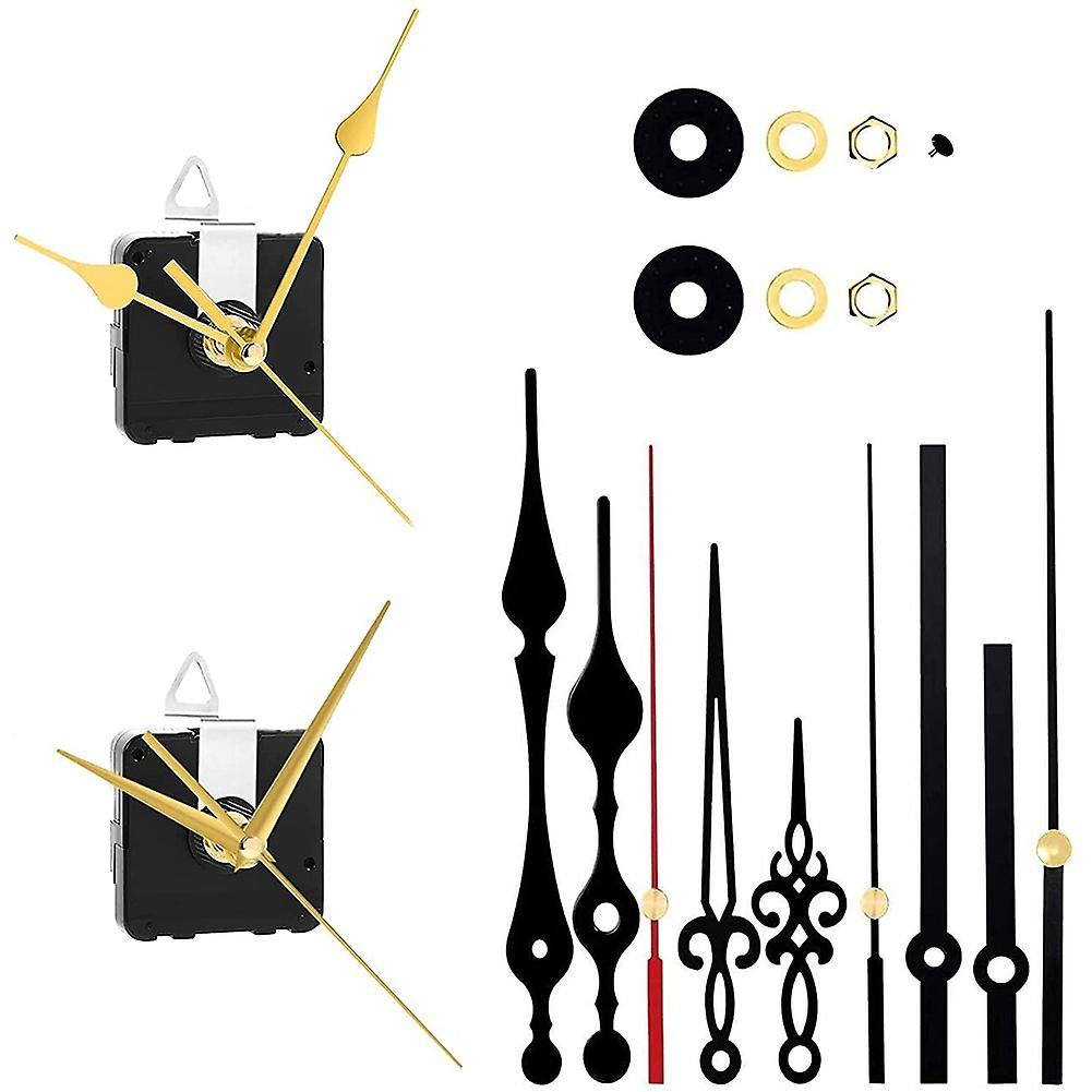 Quartz Clock Mechanism Kit, Wall Clock Mechanisms Mattery Powered