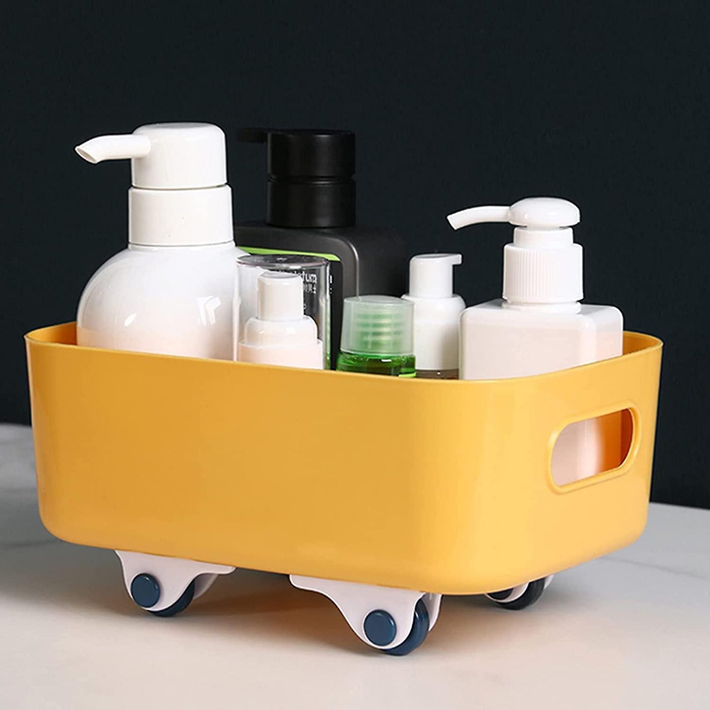 16pcs Storage Box Castors Wheels Self Adhesive Non Swivel Casters