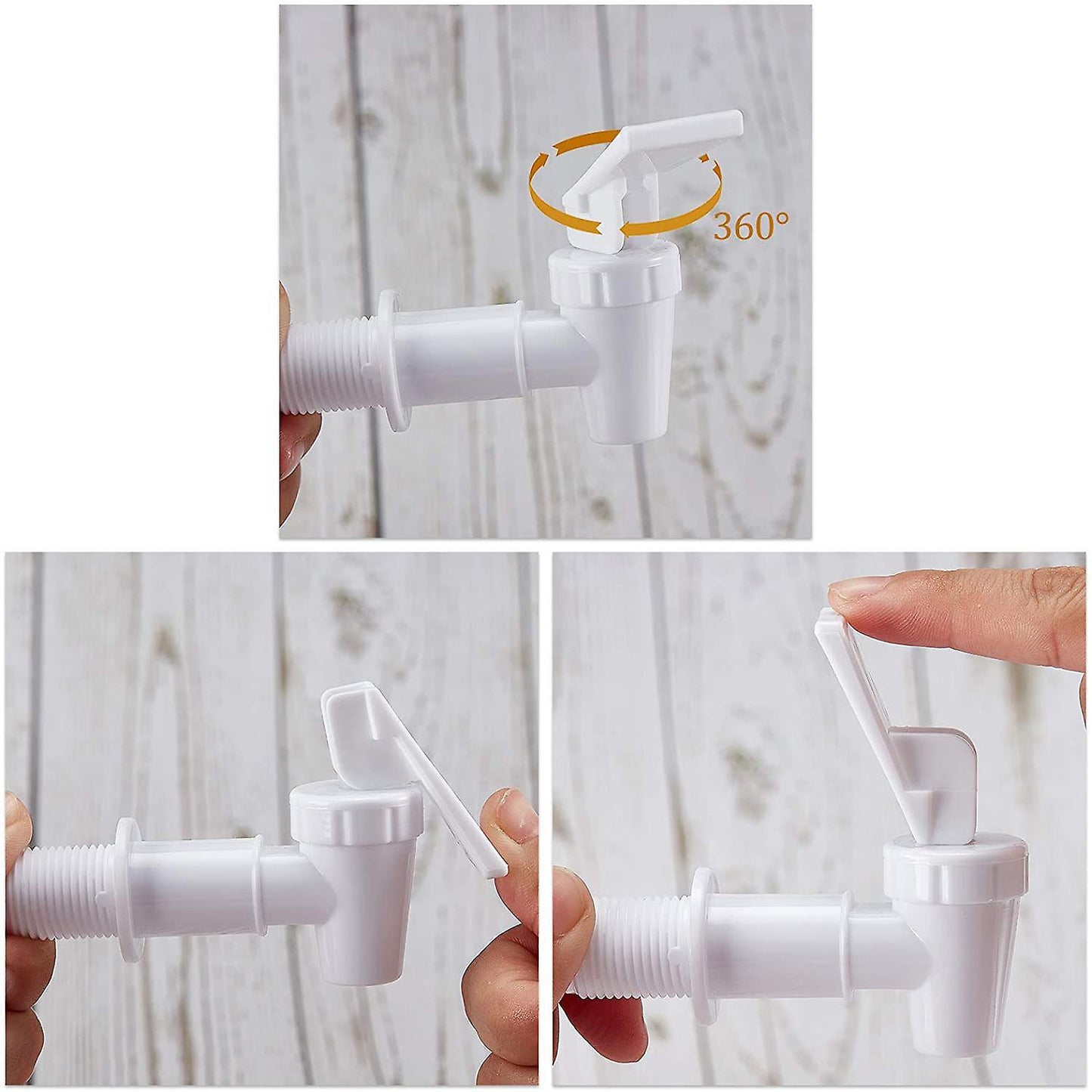 4 Sets Cooler Faucet Water Bottle Jug, Dispenser Spigot Spout Water