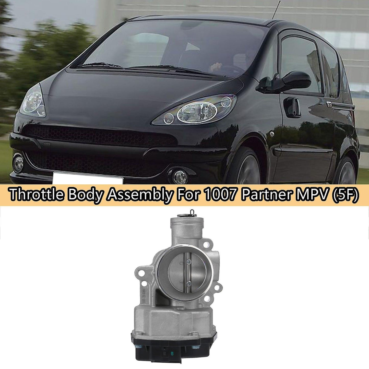 Car Throttle Body Assembly for Peugeot 1007 Partner Mpv (5f) Citroen