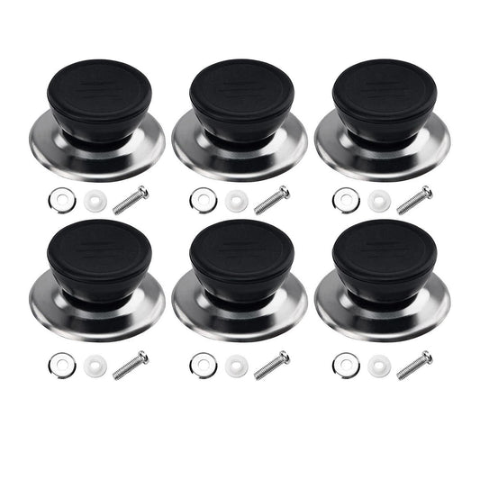 6 Sets Pot Lid Knobs,kitchen Cookware Replacement Pan Lid Handles