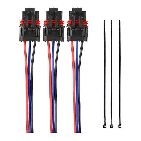 3pcs Pulse Power Plug Connector for Polaris Ranger Xp 1000 2018 -2021