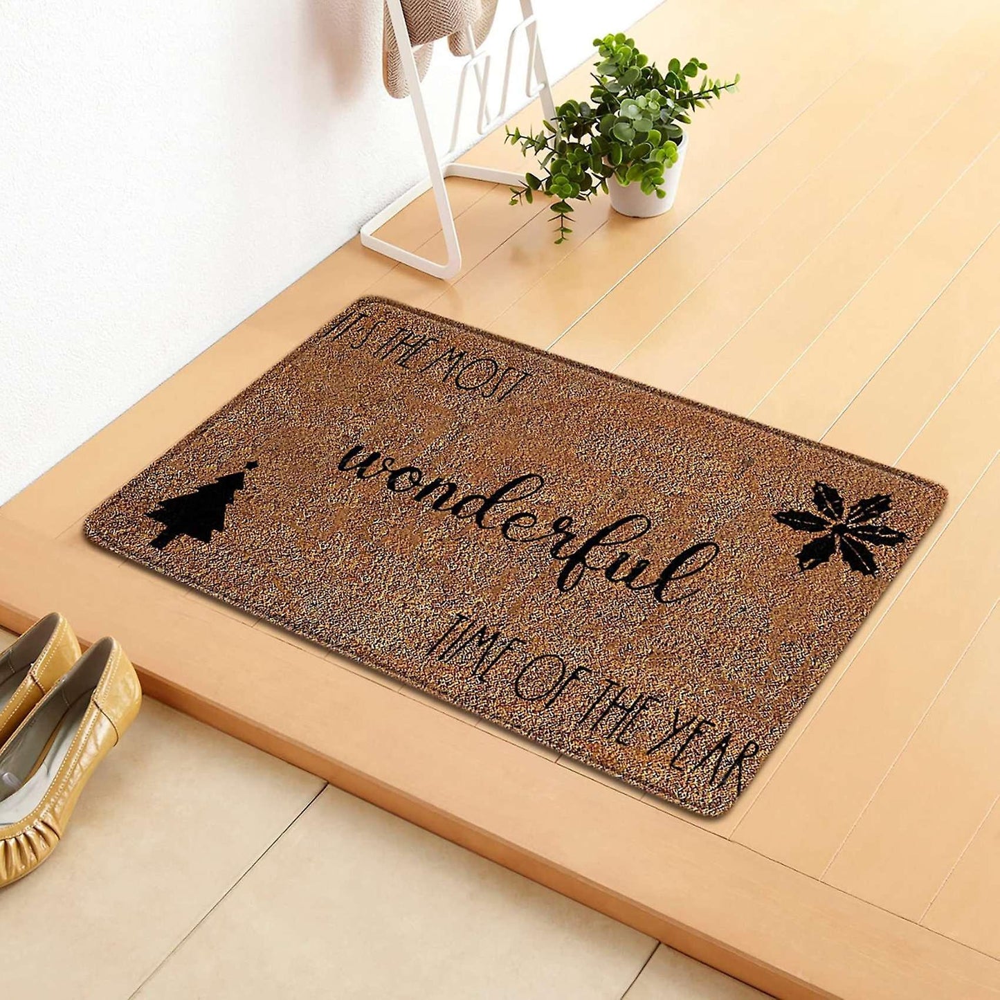 Christmas Door Mat Welcome Decor Door Mats Printing Floor Mat B