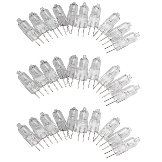 10x G4 Warm White Jc Halogen Capsule Bulb Lamp Clear 10 Watt 12v