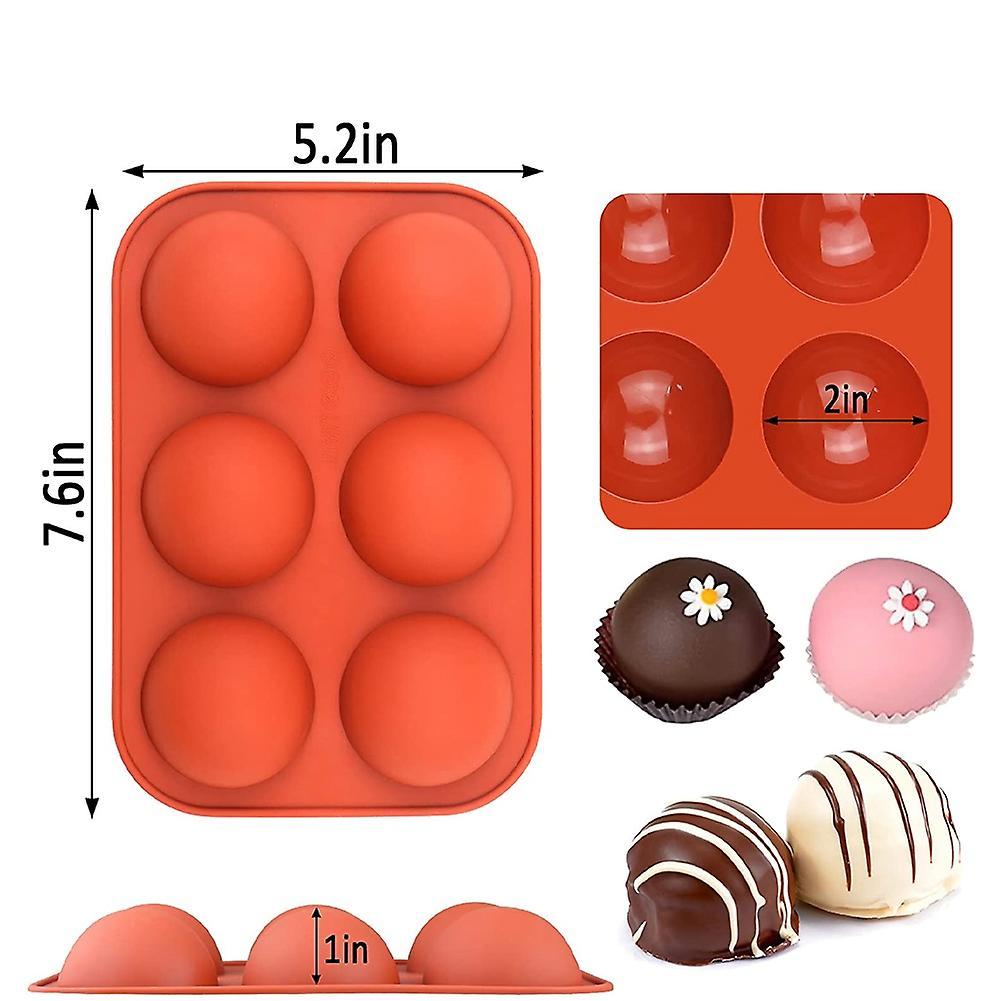 Chocolate Silicone Mold Hemispherical Hot Cocoa Bomb Molds