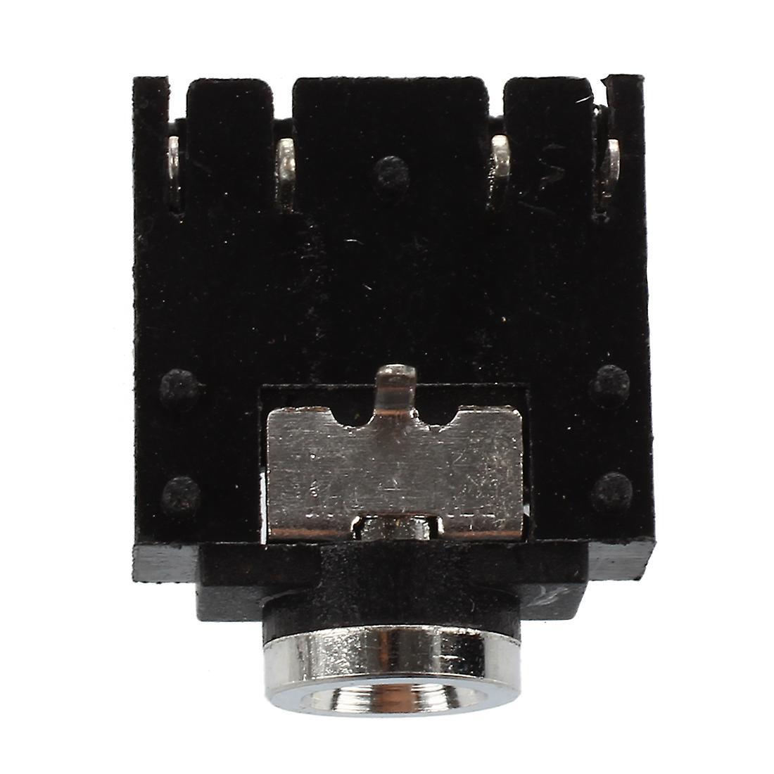 10 Pcs Dip Pcb Mount 5 Pins 3.5mm Socket Headphone Stereo Audio Jack