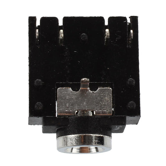 10 Pcs Dip Pcb Mount 5 Pins 3.5mm Socket Headphone Stereo Audio Jack