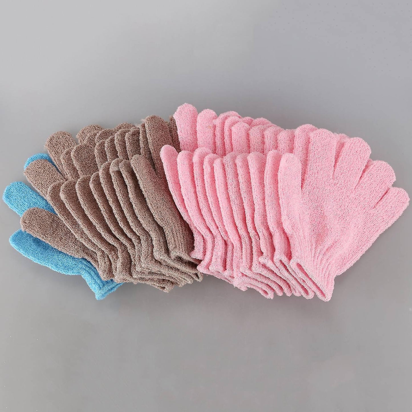 20pcs Exfoliating Bath Shower Glove for Peeling Exfoliating Glove