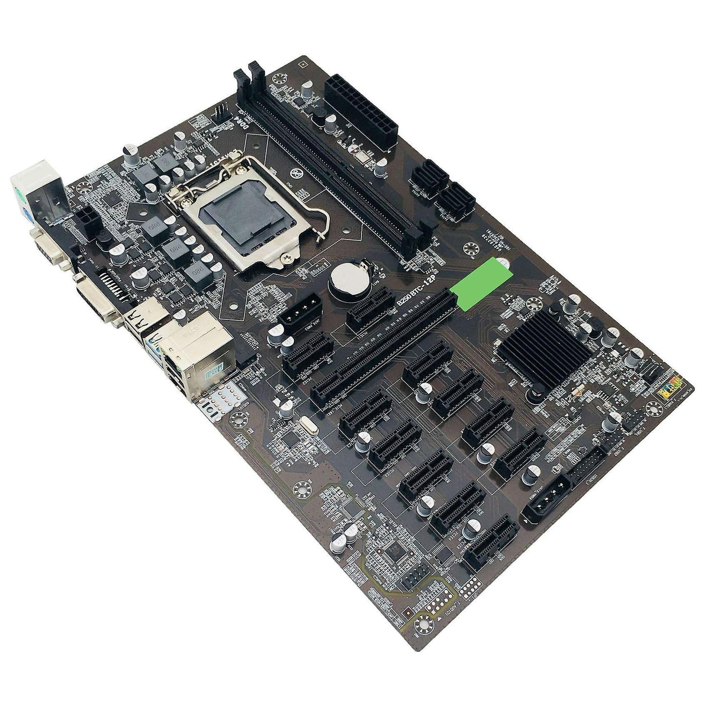 B250 Btc Mining Motherboard Lga 1151 Ddr4 12xgraphics Card Slot