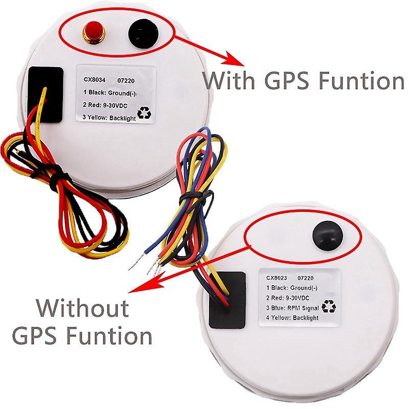 60 Km/h Car Gps Speedometer Gauge with Gps Antenna for Boat Auto