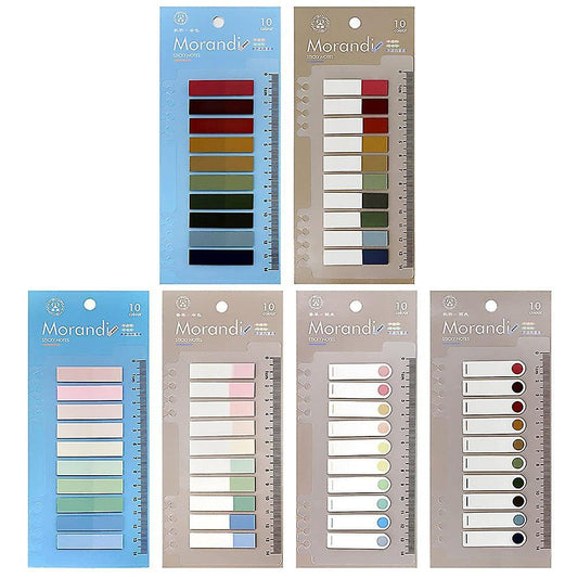 1200 Pcs Sticky Index Label Signs, Page Marker Sticker Translucent