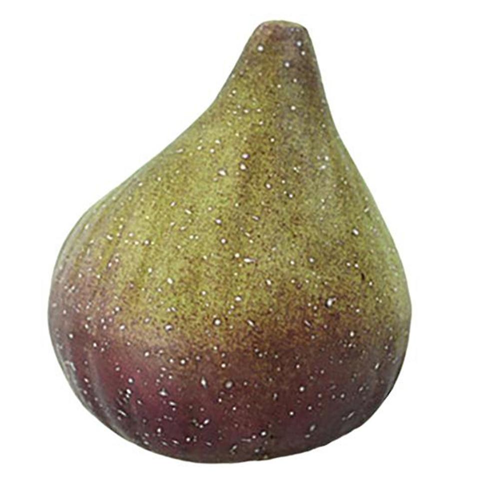 2pcs Artificial Fruit Lifelike Simulated Fig Prop Garden Decoration