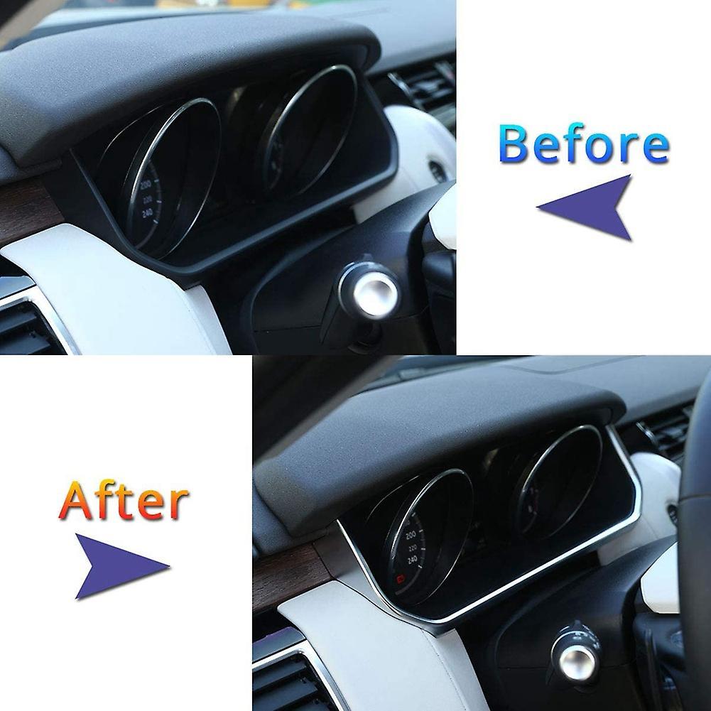 U Shape Frame Cover Trim Sticker for Discovery 5 2017-2019 ,chrome