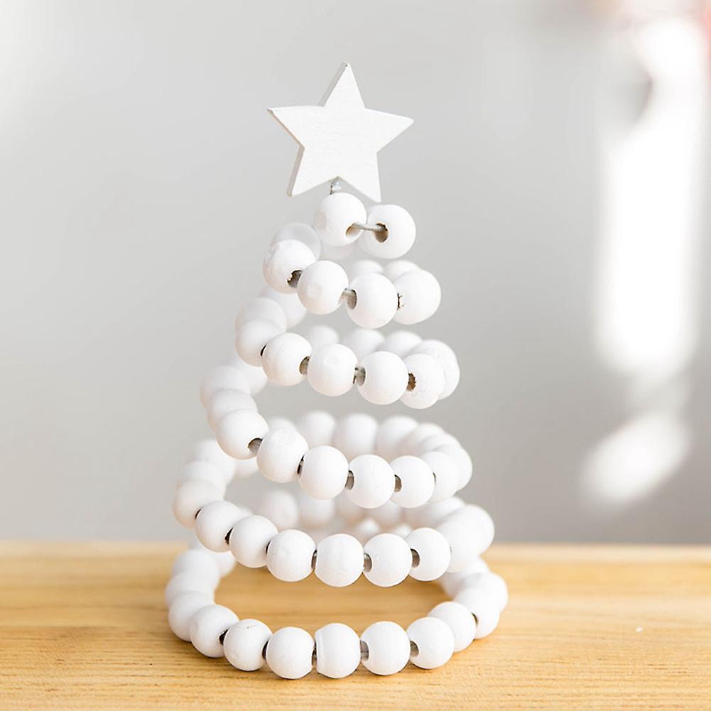 Wood Hanging Diy Children's Christmas Tree Scene Layout Table A