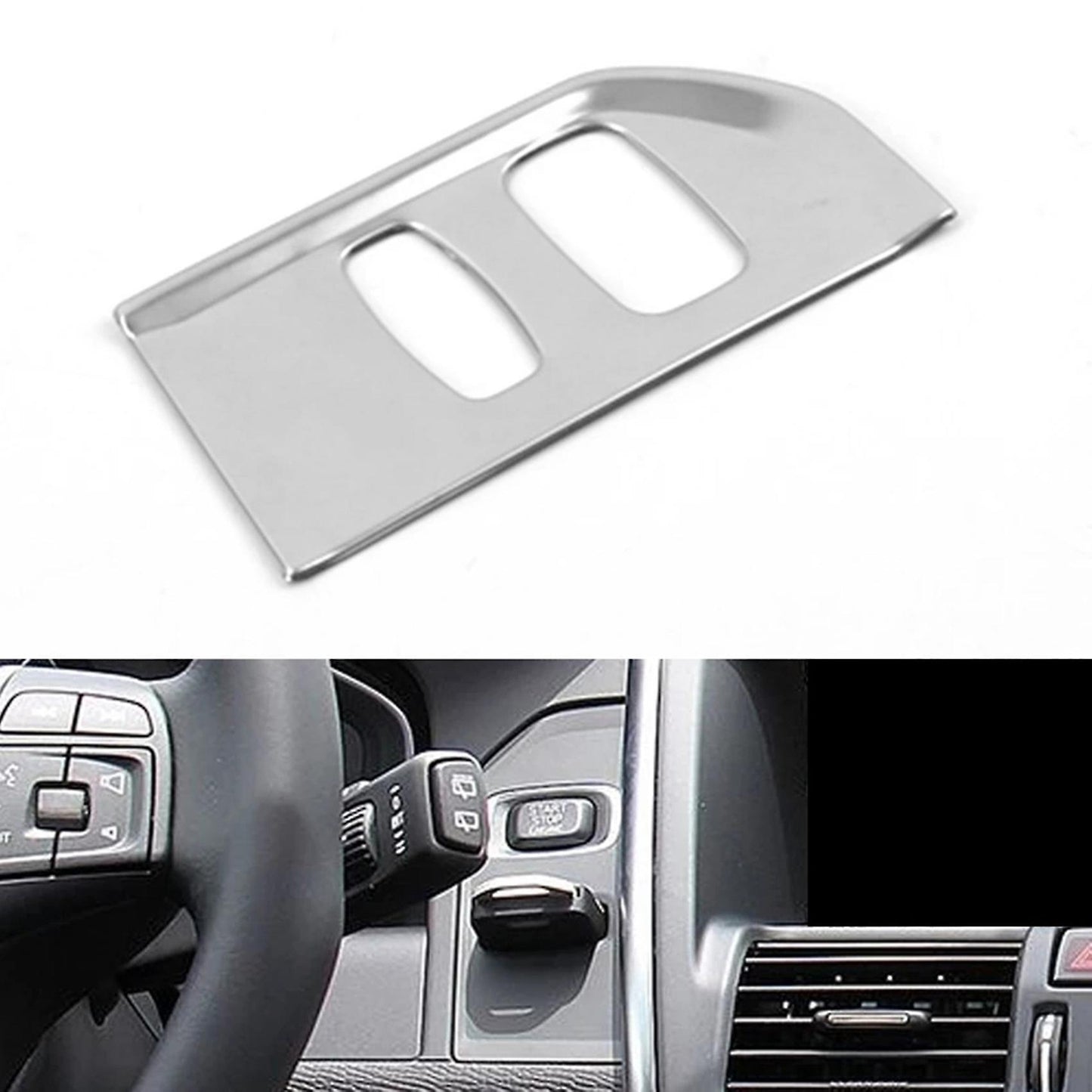 Car Styling Ignition Device Key Hole Frame Keyhole Decorative Cover