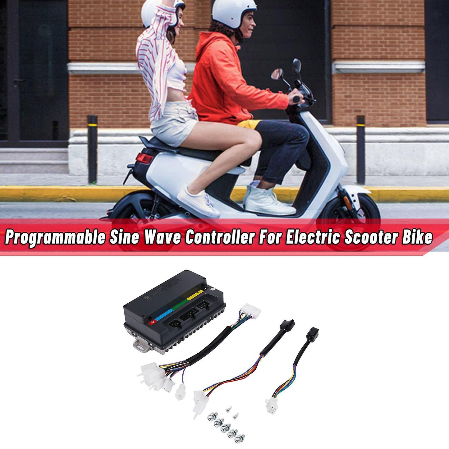 Em50sp 72v 50a 55kph Sine Wave Controller for Electric Scooter Bike