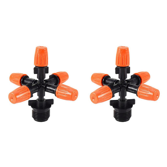 2x Garden Sprinklers Automatic Watering Grass Lawn Water Sprinkler