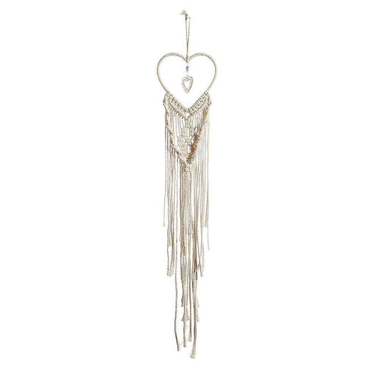Macrame Dream Catchers Heart Design Boho for Party Home Decor Gift