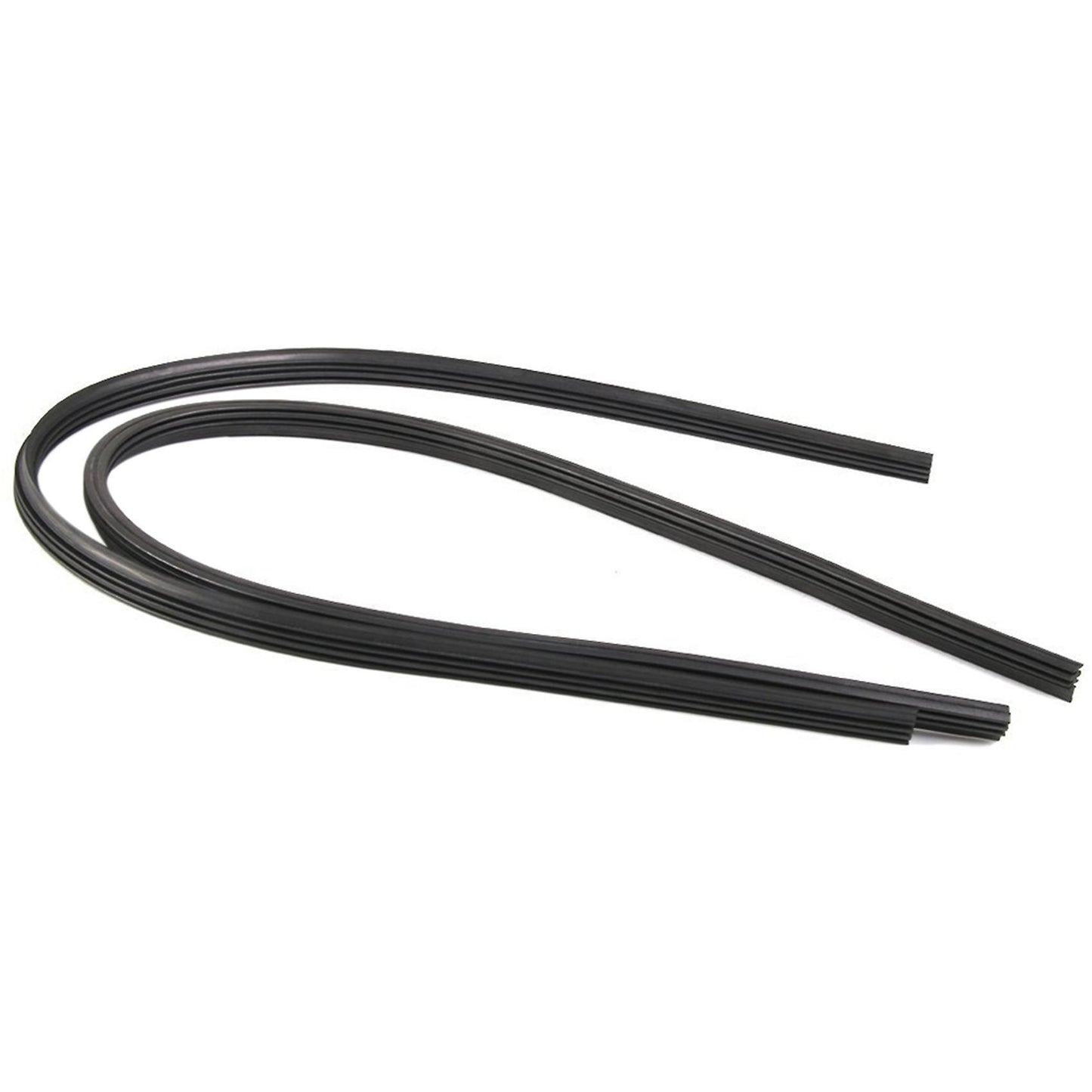 2x Boneless Universal Rubber Wiper Strip 60cm