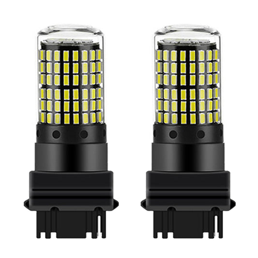 2pcs Led Bulbs 3156 P27w T25 3014 144smd Canbus Lamp White