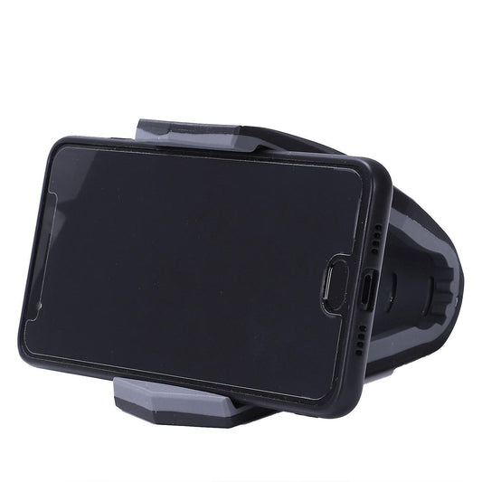 Universal Crocodile Clip Car Phone Gps Mount Holder Stand, Grey