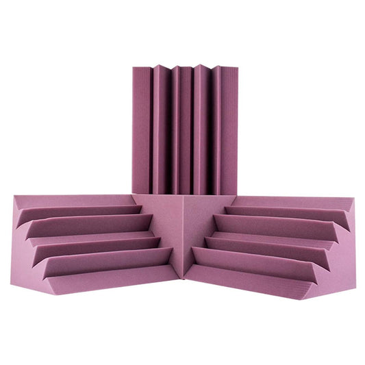 Absorption Foam Home Theatre Corner Sound Insulation Cotton ,purple