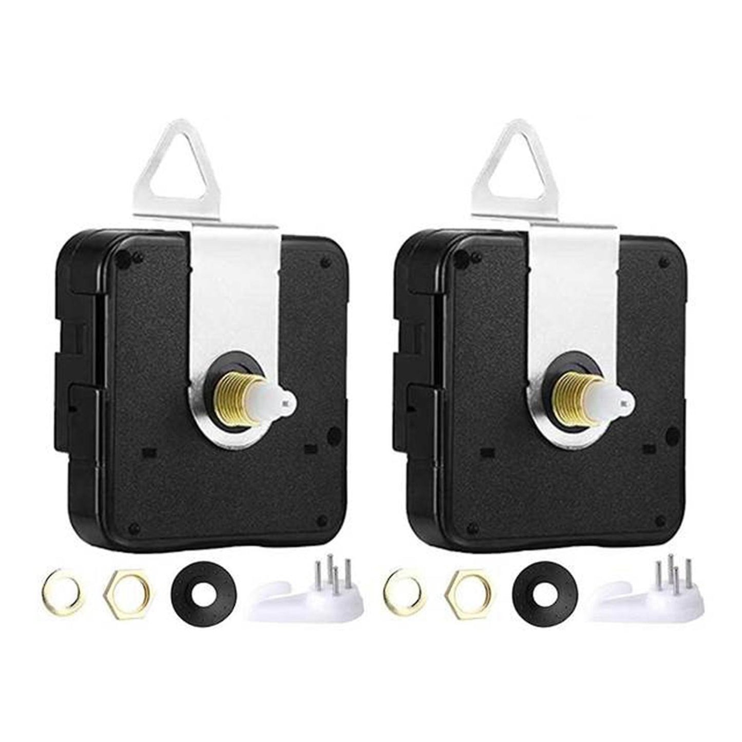 2pcs Silent Diy Quartz Wall Clock for Repair Parts Home Decor 13mm