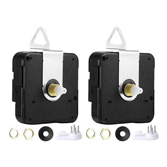 2pcs Silent Diy Quartz Wall Clock for Repair Parts Home Decor 13mm