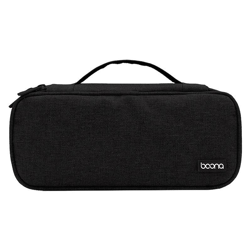Boona Portable Multi-function Storage Bag for Laptop Adapter,black