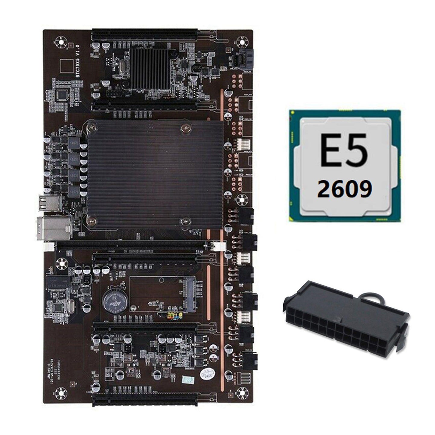Btcx79 Miner Motherboard with E5 2609 Cpu for Btc Miner Mining