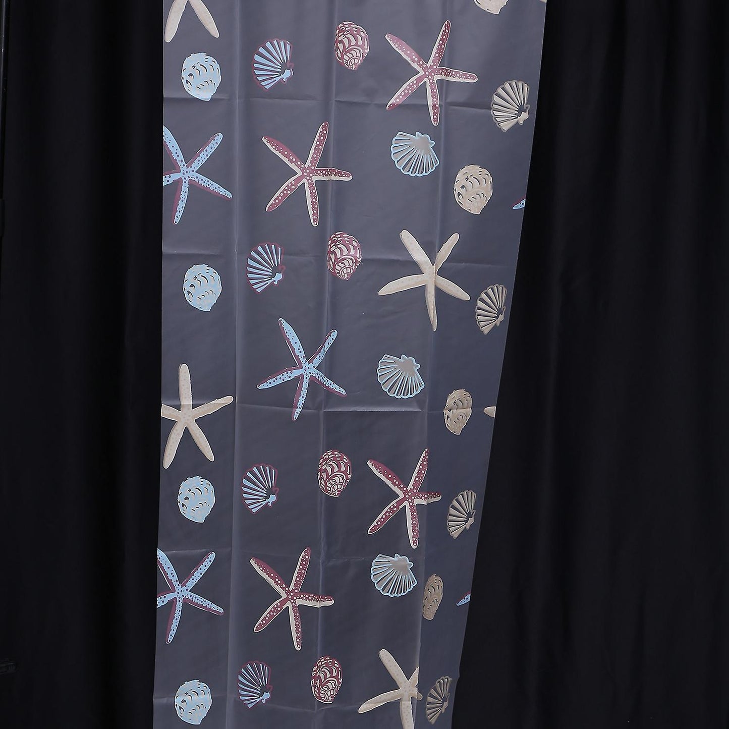 80cmx180cm Modern Shower Curtain Starfish Waterproof Peva Curtain