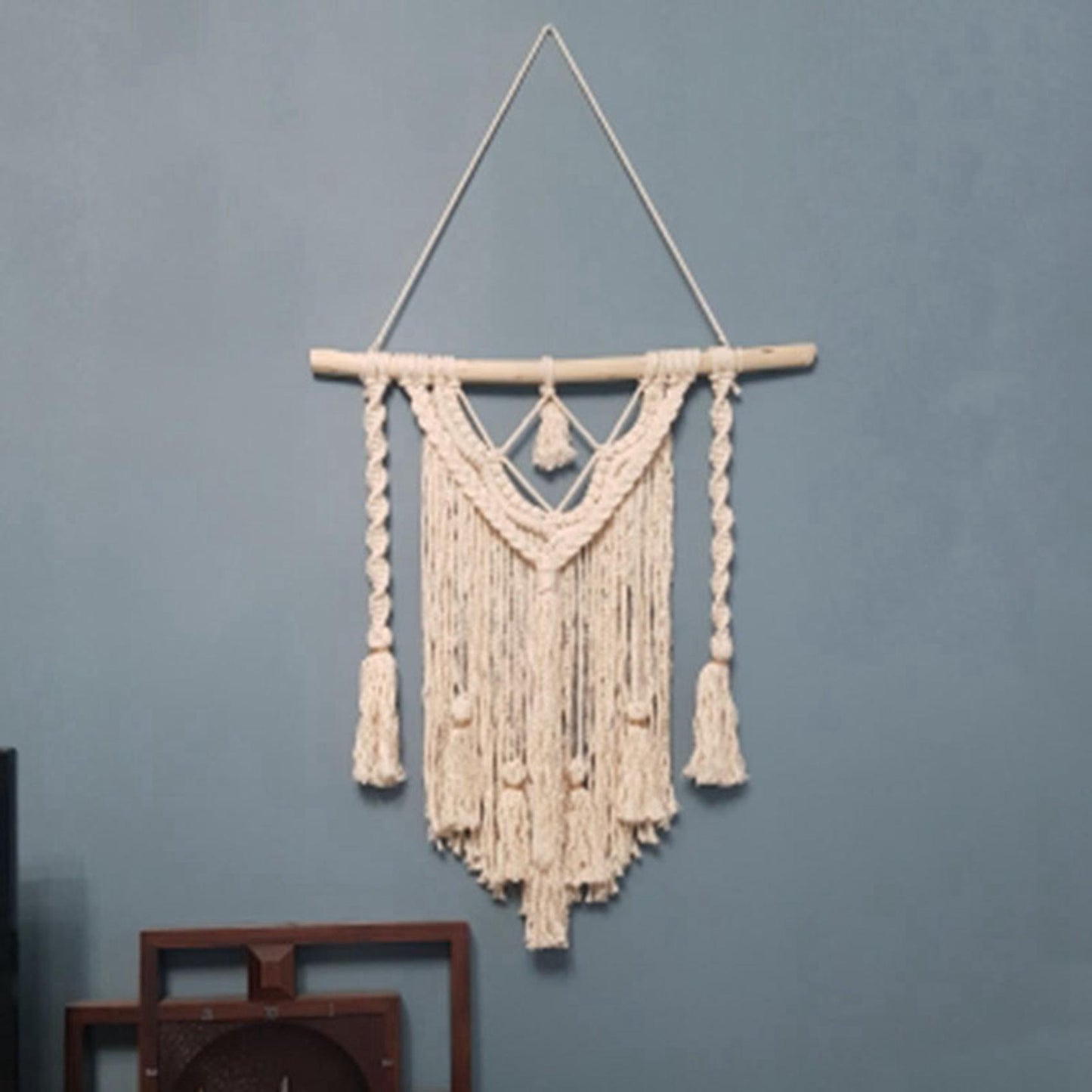 Layer Wave Macrame Headboard Decoration Mandala Boho Decor Tapestry