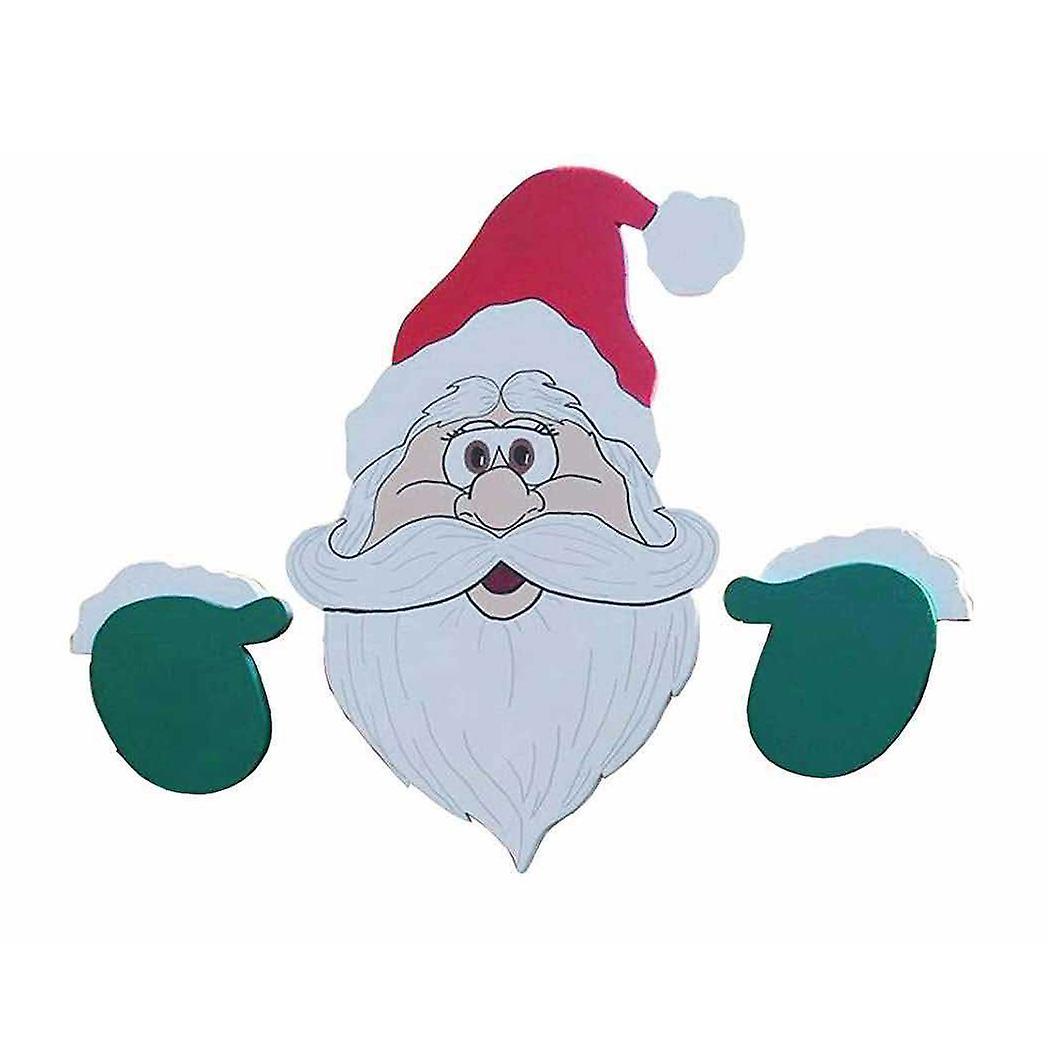 Animal Fence Peeker Christmas Ornaments Decoration Outdoor Festivity